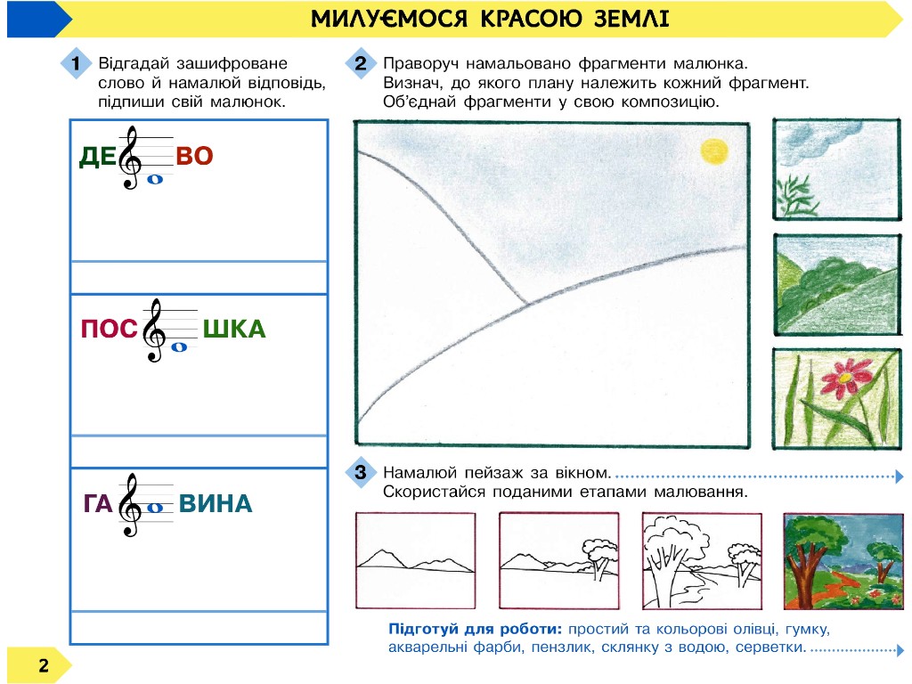 Зошит-альбом "Мистецтво", НУШ, 4 клас, В. Воронкович, Ранок