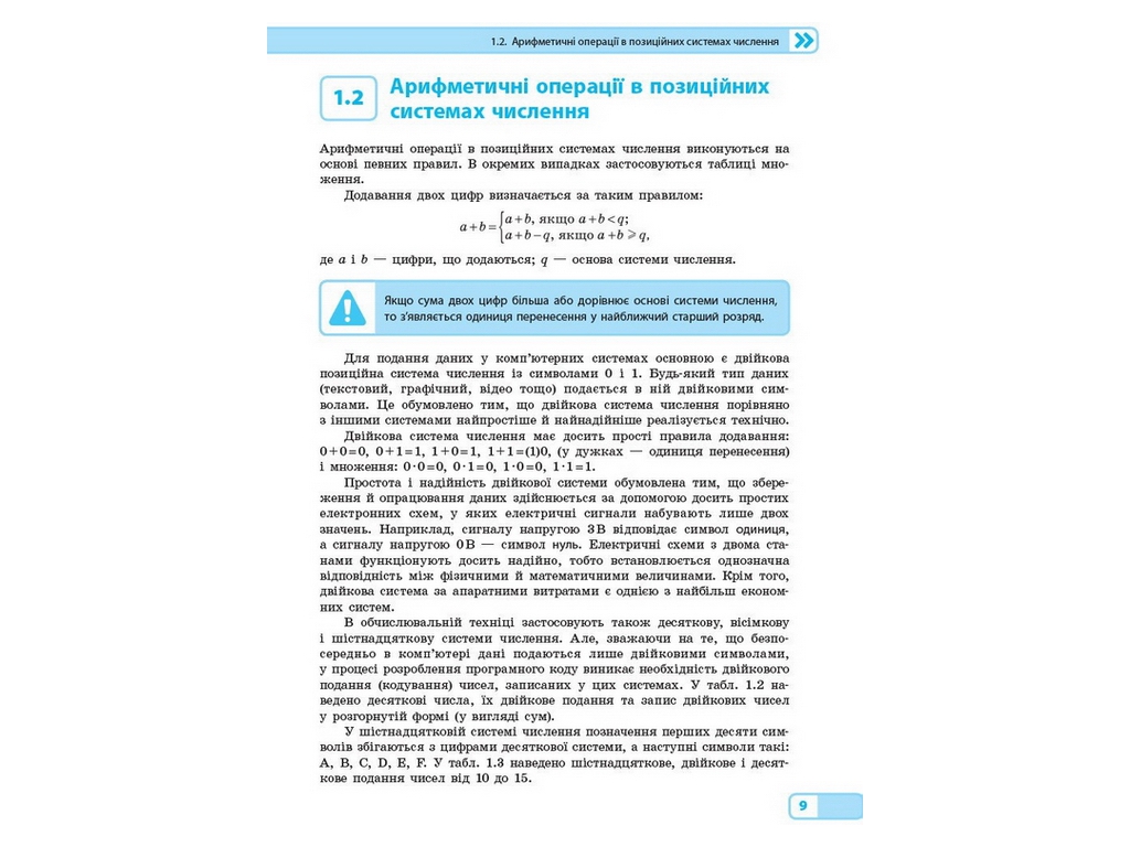 Посібник "Математичні основи інформатики", 10-11 клас рівень стандарту, В. Руденко, Ранок