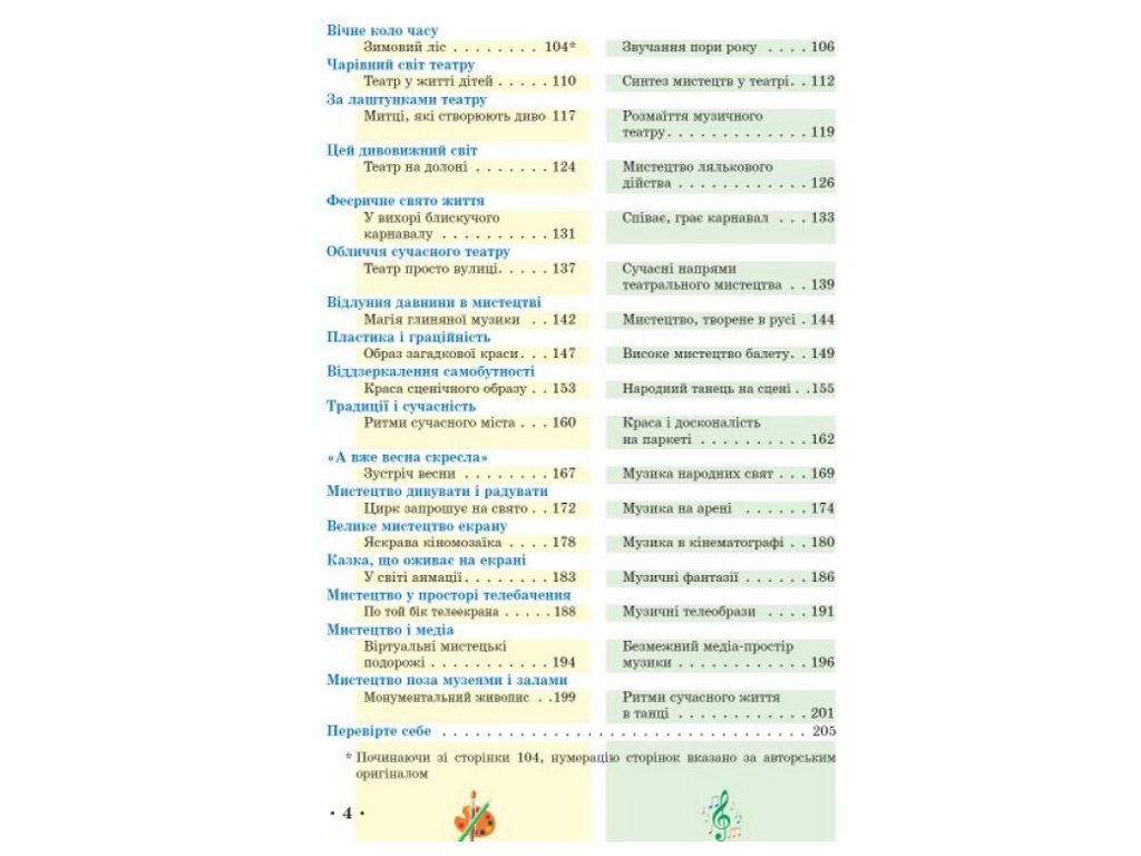 Учебник "Искусство", 5 класс интегрированный курс, Т. Рубля, И. Мед, Ранок