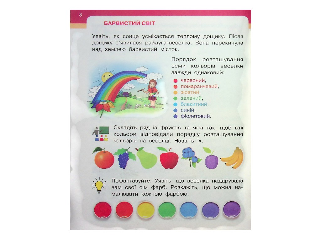Учебник "Искусство", 1 класс НУШ, Т. Рубля, Т. Щеглова, И. Мед, Ранок