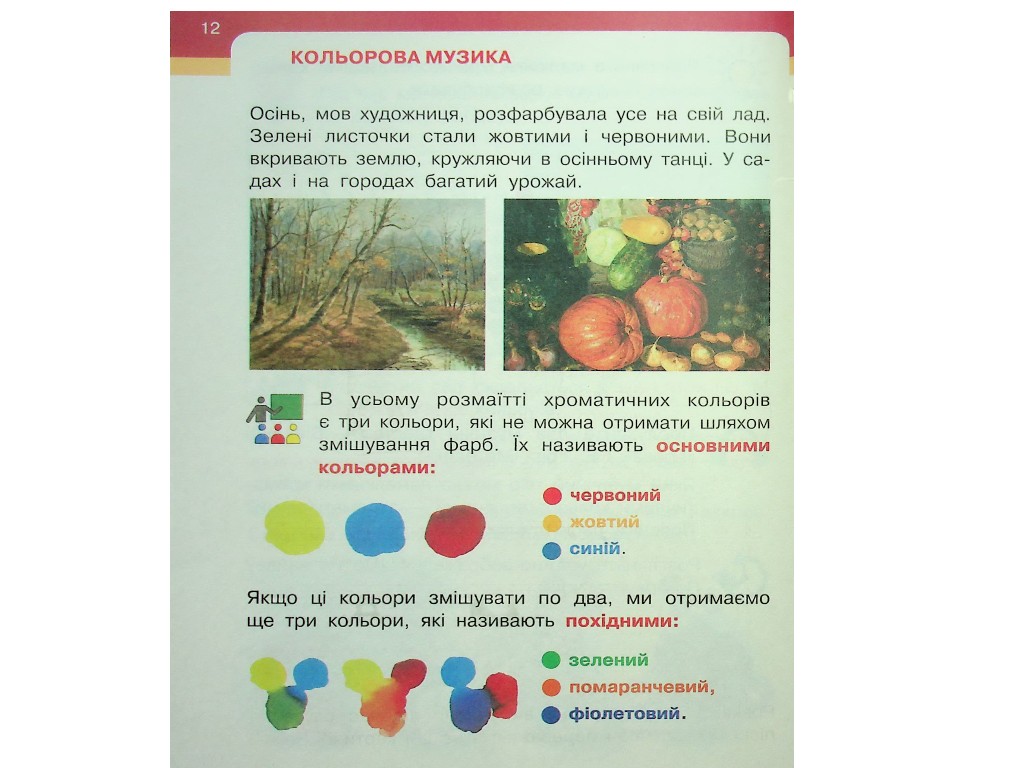 Учебник "Искусство", 1 класс НУШ, Т. Рубля, Т. Щеглова, И. Мед, Ранок