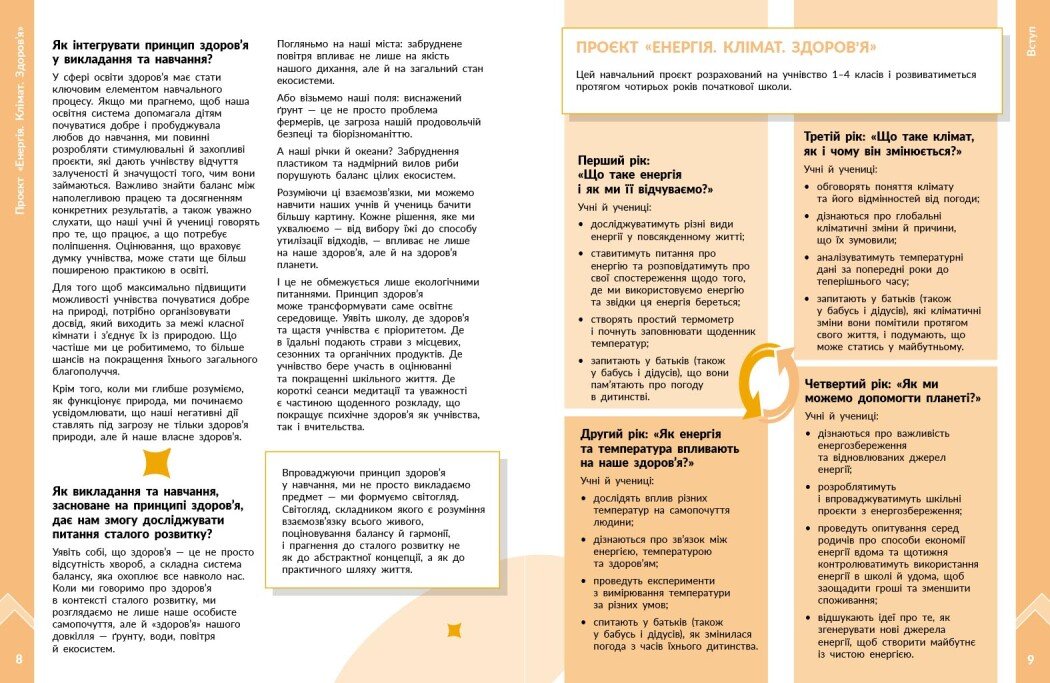 НУШ 1-4 клас "STEM-Старт, Фізична наука, Методичний посібник, "Енергія, Клімат, Здоров'я", Ранок