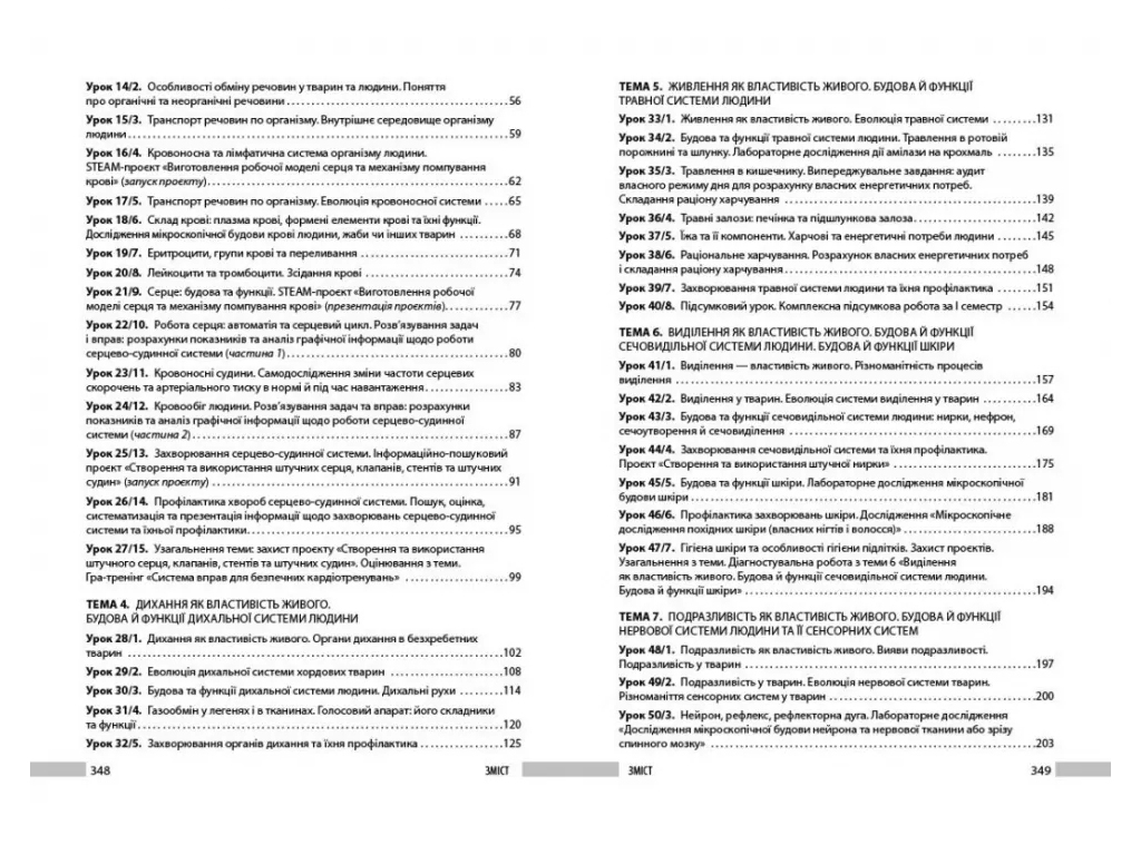 НУШ 8 клас, Біологія, Книга для вчителя, Ранок Ш692081У