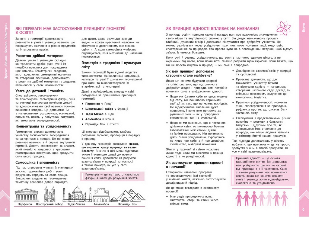НУШ 1-4 клас, STEM-Старт, Наука про Землю і космос, ЗЕМЛЯ. КОСМОС. ГЕОМЕТРІЯ. Зошит проєктів. Методи