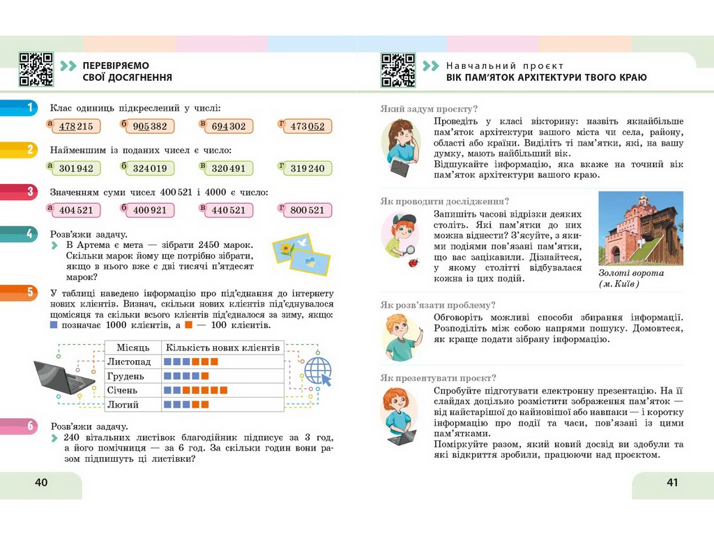 НУШ 4 клас, Математика Навчальний посібник, Частина 2, Скворцова С.О., Онопрієнко О.В., Ранок Т47075