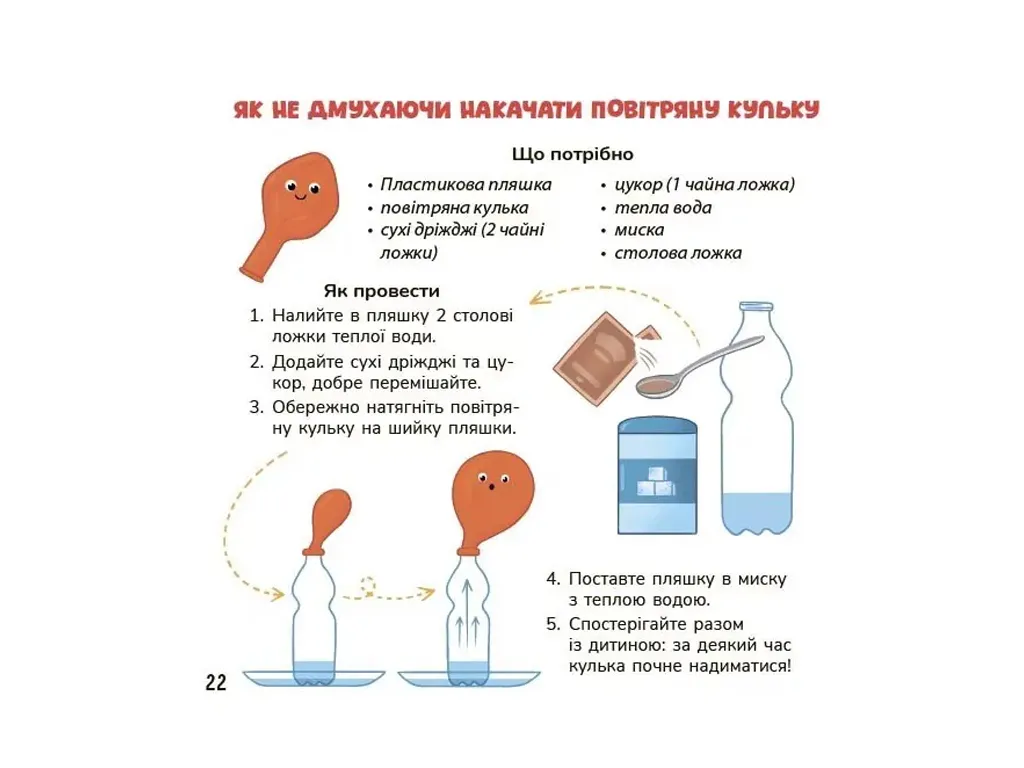 Матусина бібліотечка, Фокус-покус — власноруч! Прості й цікаві домашні досліди та експерименти для м