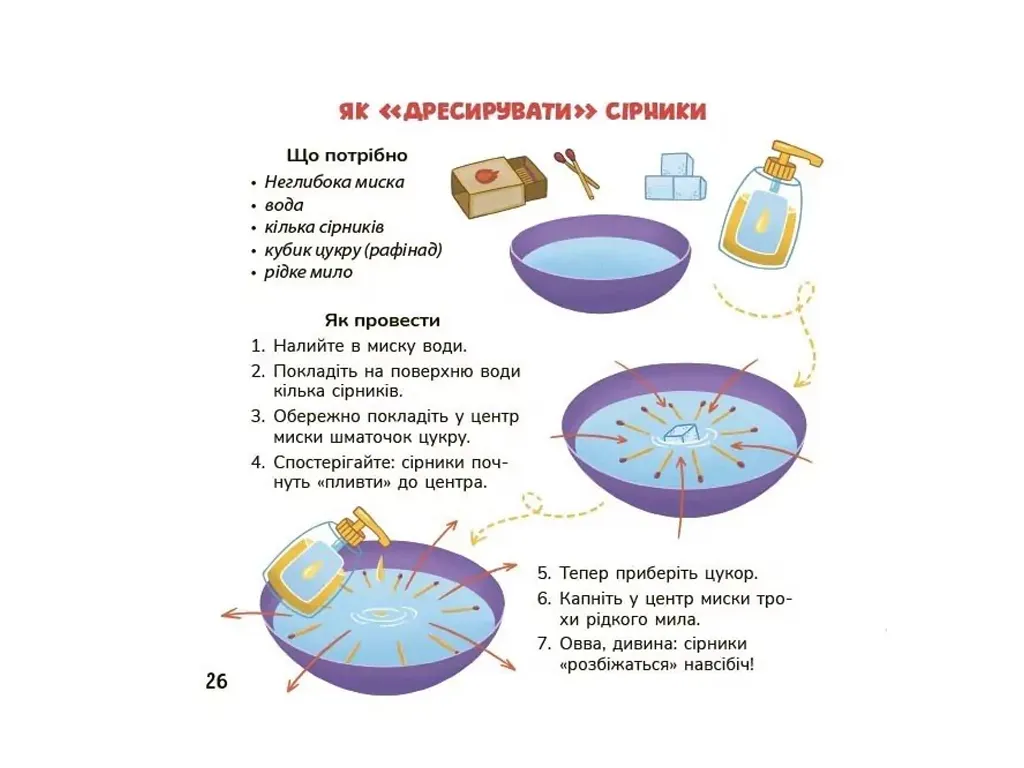 Матусина бібліотечка, Фокус-покус — власноруч! Прості й цікаві домашні досліди та експерименти для м
