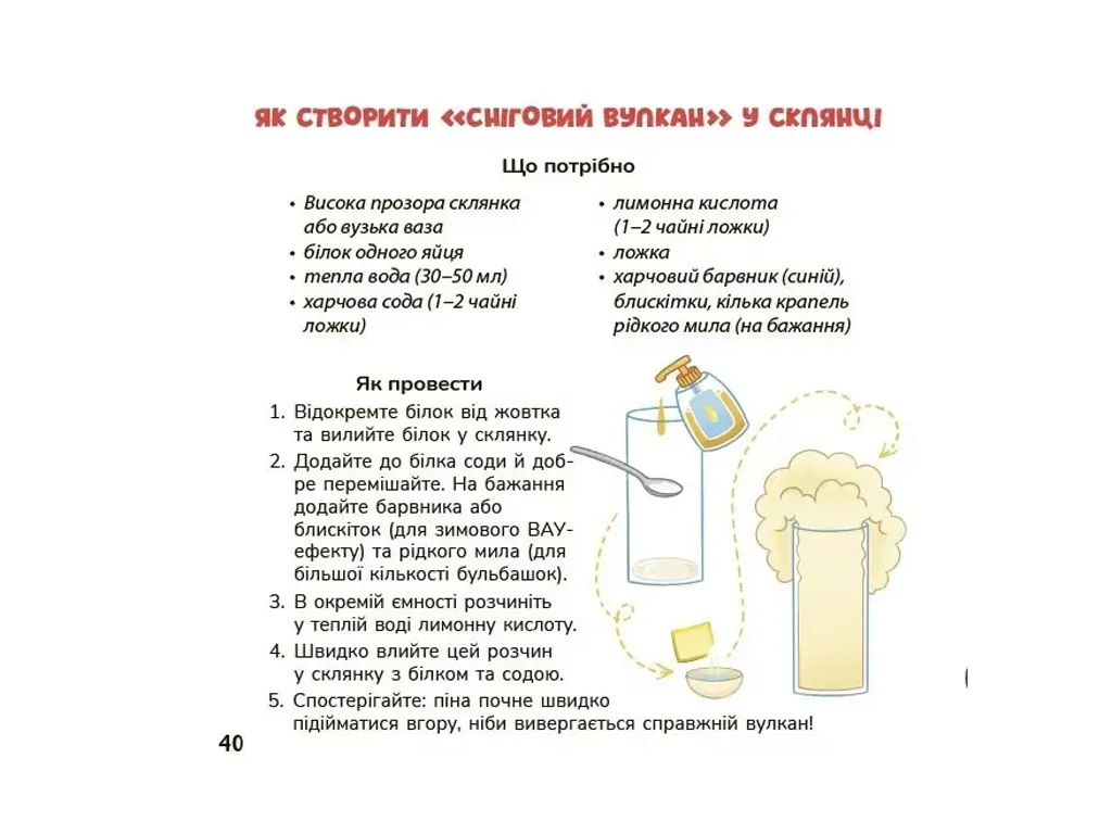 Матусина бібліотечка, Фокус-покус — власноруч! Прості й цікаві домашні досліди та експерименти для м