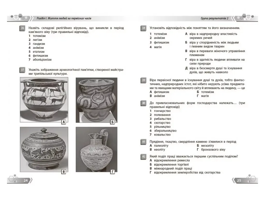 НУШ 6 клас, Історія України. Всесвітня історія. Збірник завдань за групами результатів, Ранок Г74103