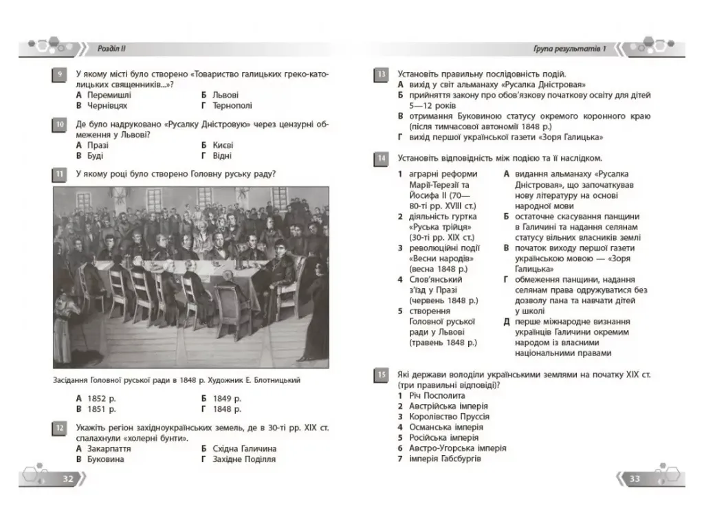НУШ 9 клас, Історія України. Збірник завдань за групами результатів, Ранок Г741053У