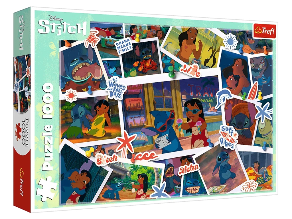 Пазли Trefl Stitch Солодкі спогади, 1000 елементів
