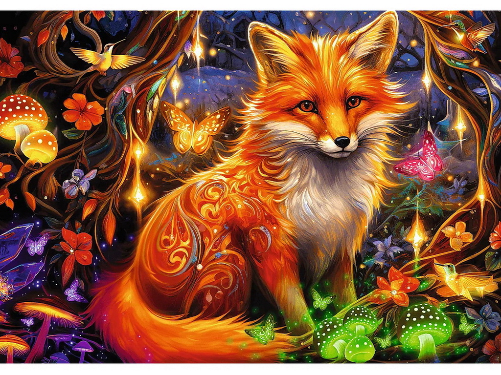 Пазли Trefl Dreamscapes Казкова лисиця, 1000 елементів