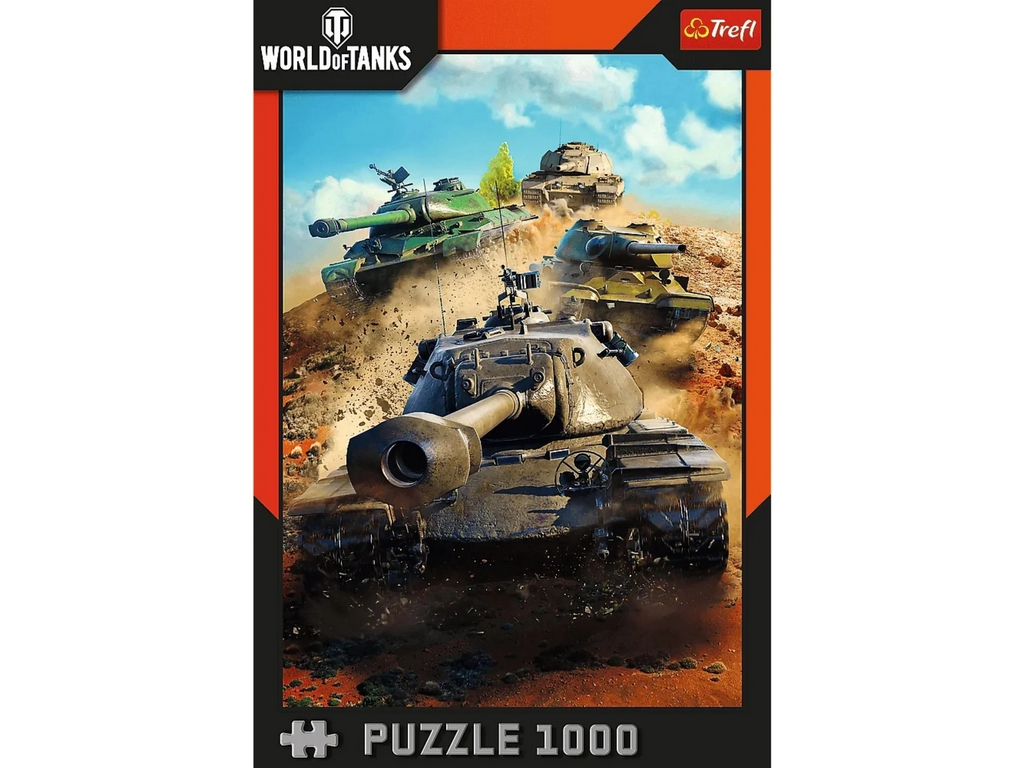 Пазли 1000 елементів, World of Tanks: Танки в бою, Trefl 09436