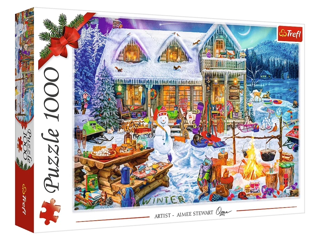 Пазли Trefl XMAS Зимовий час, 1000 елементів