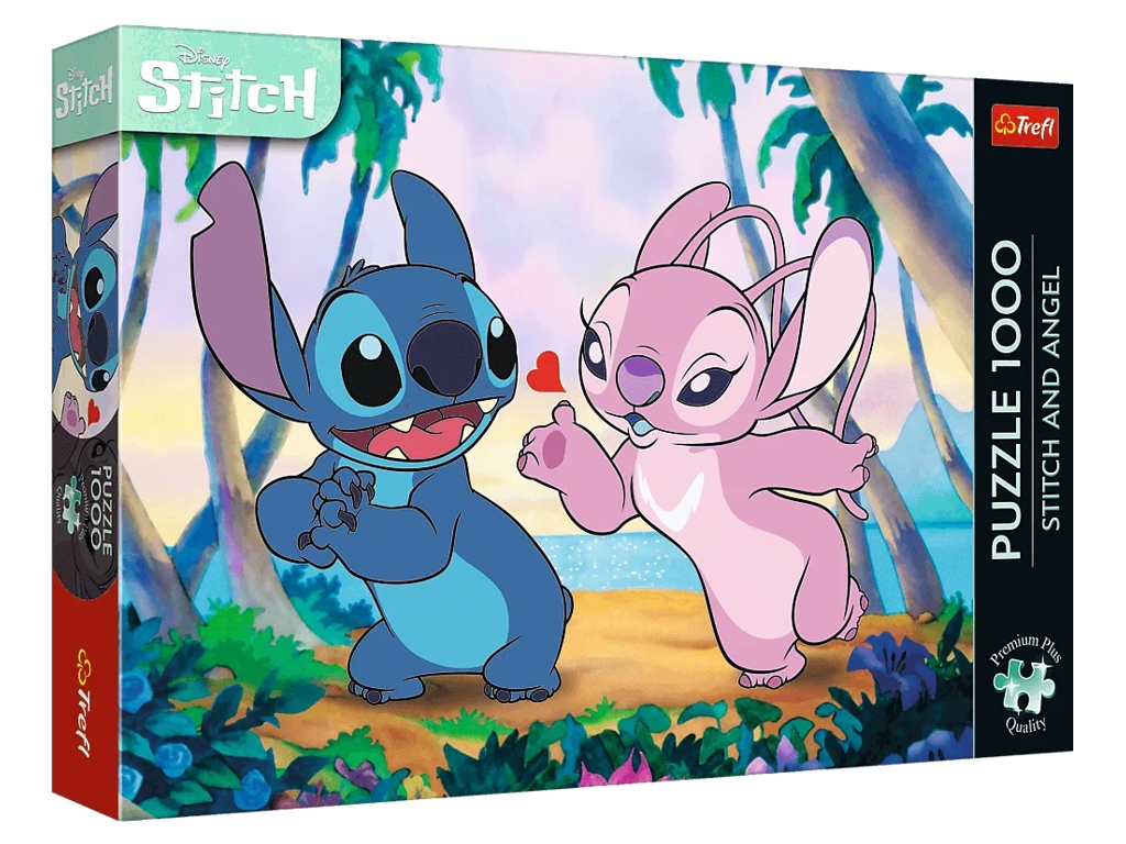 Пазли Trefl Premium Lilo and Stitch, 1000 елементів