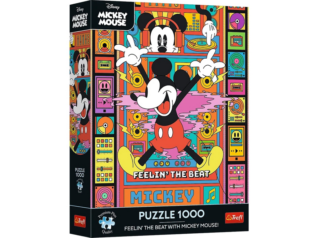 Пазли Trefl Mickey and Friends Відчуй ритм з Міккі Маусом, 1000 елементів