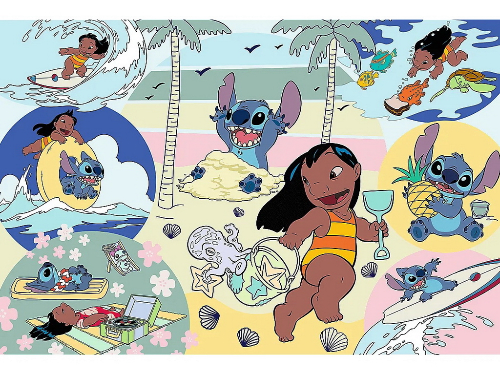 Пазли Trefl Disney Stitch Правила Стічів, 160 елементів
