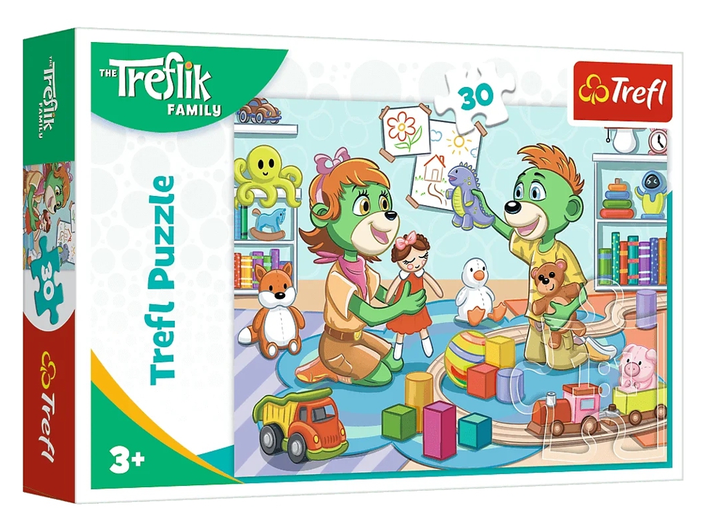 Пазли Trefl The Treflik Family Щаслива родина, 30 елементів