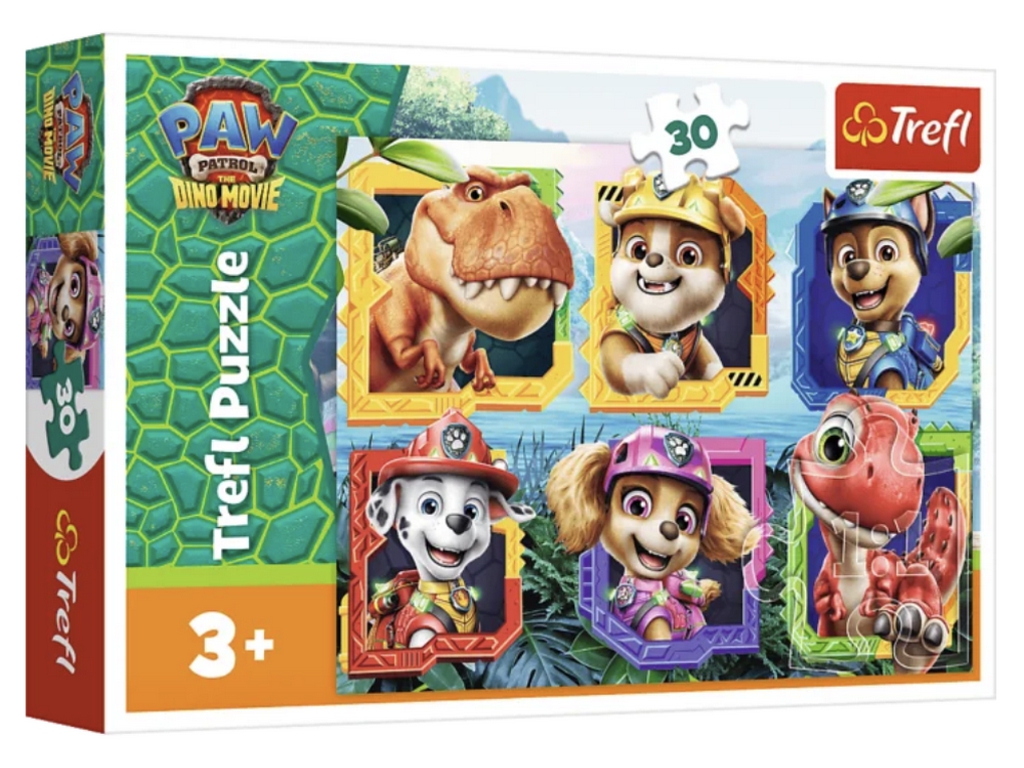 Пазли Trefl PAW Patrol «Острів Діно», 30 елементів