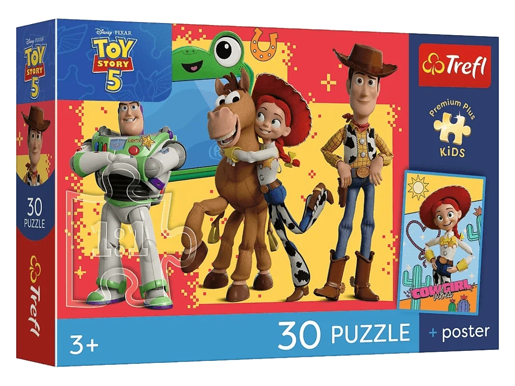 Пазли Trefl Toy Story 5 Пригоди іграшок, 30 елементів