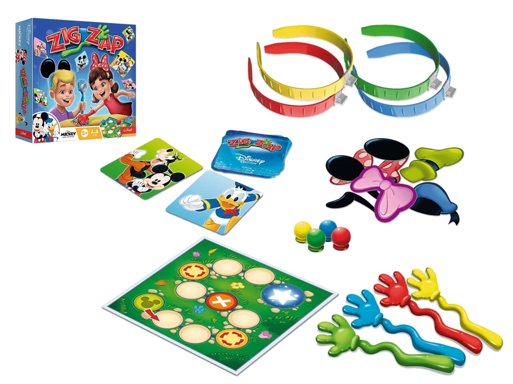 Дитяча настільна гра Trefl Disney Mickey Zig Zap