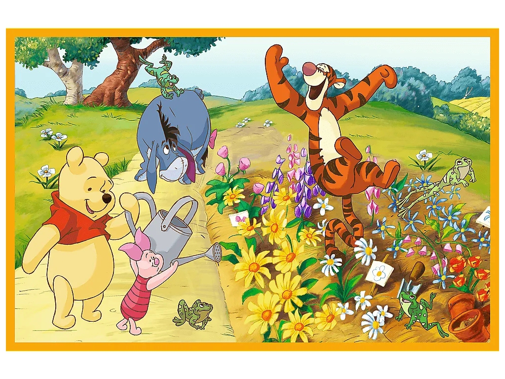 Пазл Trefl Disney Winnie The Pooh День у саду, 48 деталей
