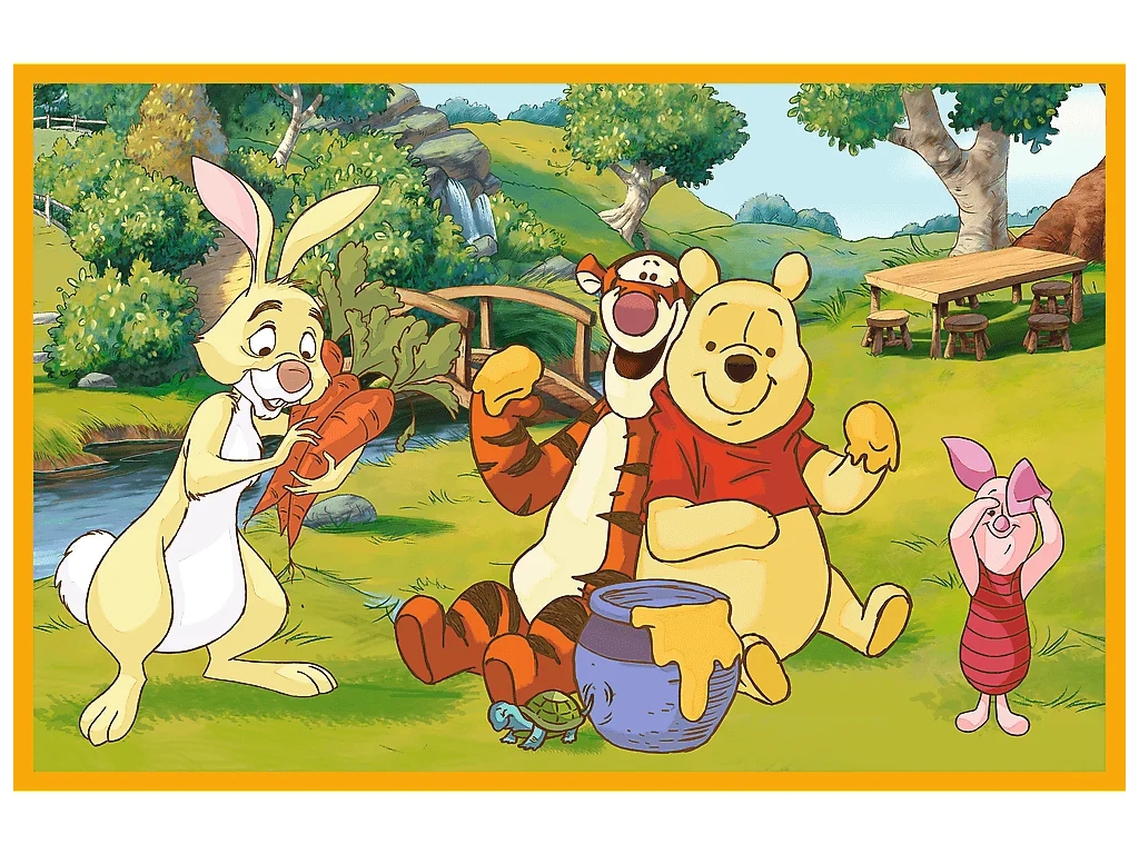 Пазл Trefl Disney Winnie The Pooh День у саду, 48 деталей