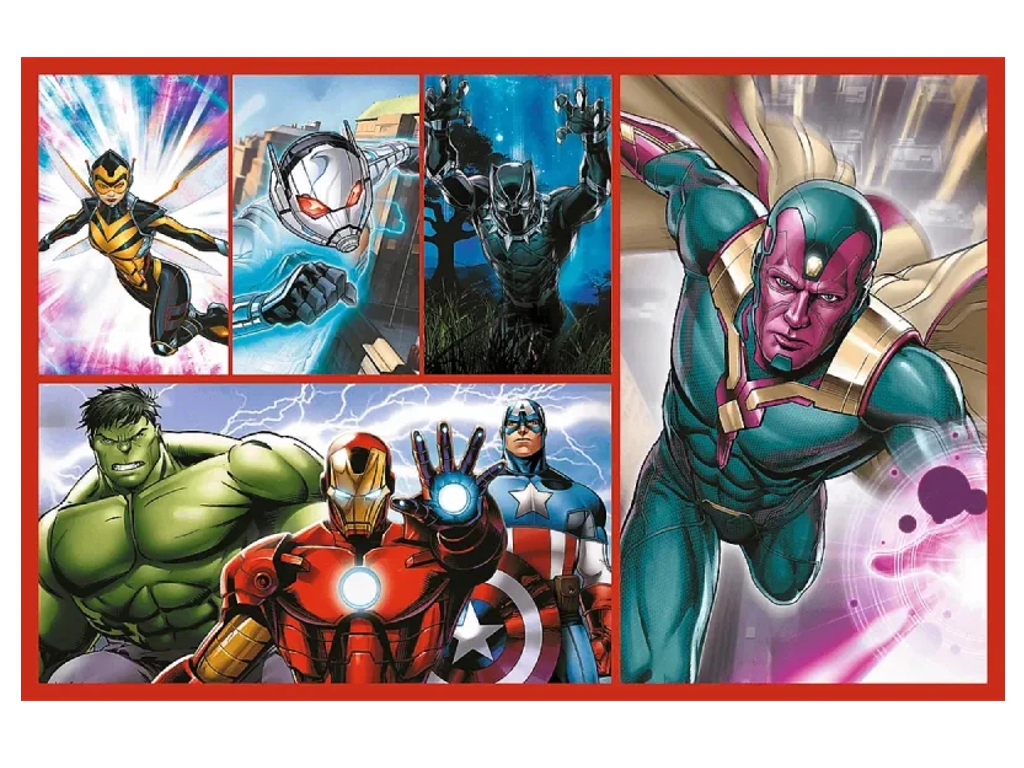 Пазли 2 в 1 Trefl The Avengers Стати героєм, 2х70 елементів