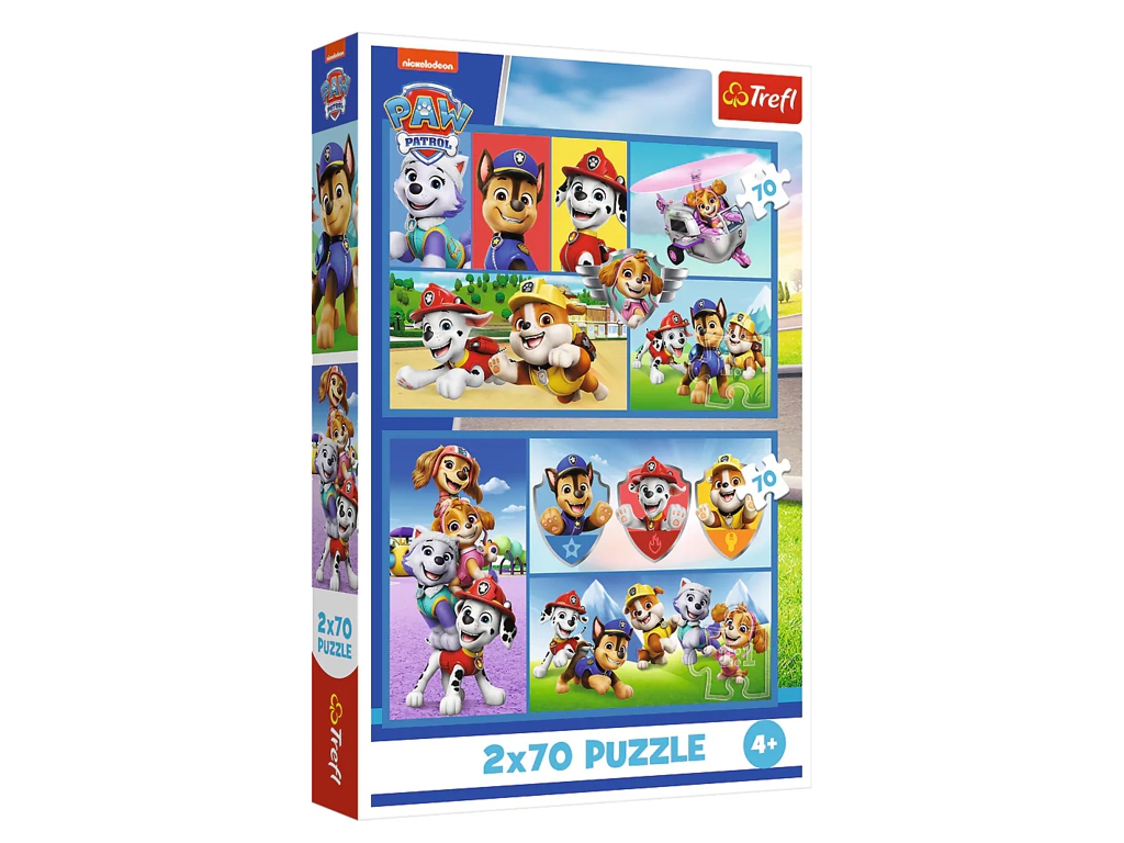 Пазли 2 в 1 Trefl Paw Patrol Правила патруля, 2х70 елементів