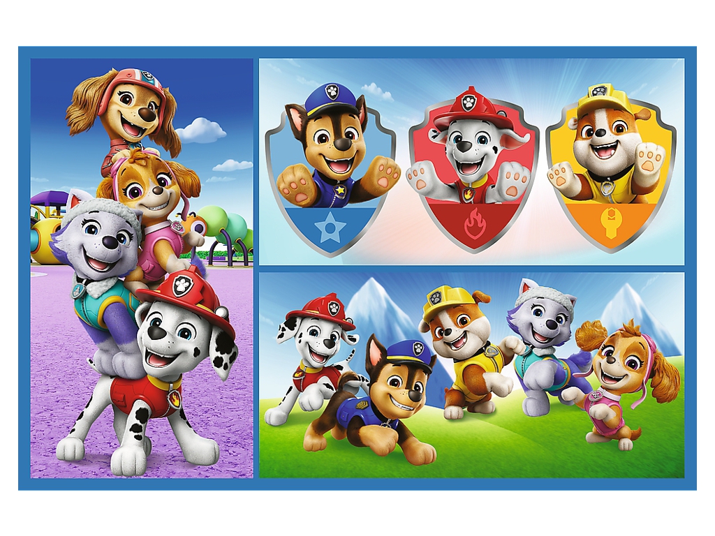 Пазли 2 в 1 Trefl Paw Patrol Правила патруля, 2х70 елементів