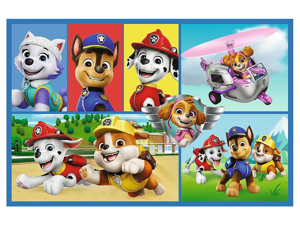 Пазли 2 в 1 Trefl Paw Patrol Правила патруля, 2х70 елементів