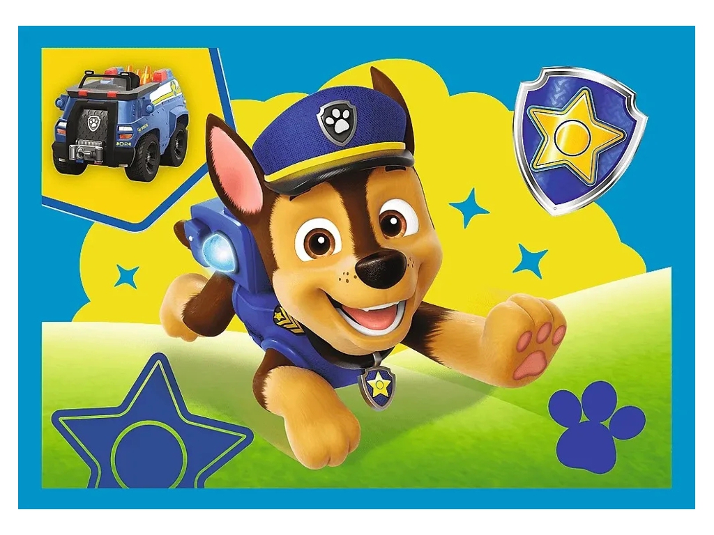 Пазли Trefl Paw Patrol Запуск щенків 4 в 1, 12+15+20+24 елементи