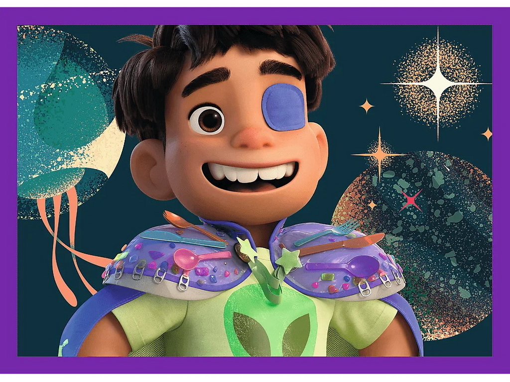 Пазли 4 в 1 Tref lDisney Elio Позаземні місії, 35, 48, 54, 70 елементів