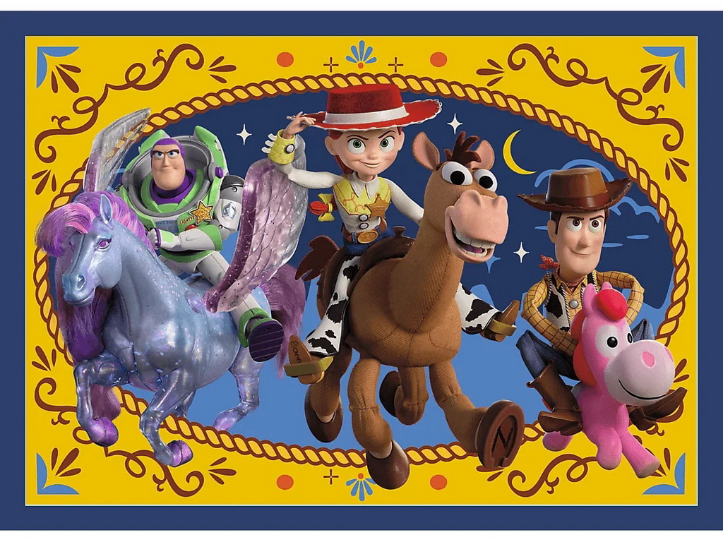 Пазл Trefl Toy Story 5 Час іграшок 4 в 1, 352 деталі