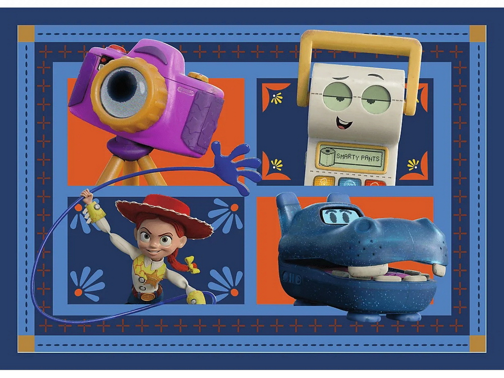 Пазл Trefl Toy Story 5 Час іграшок 4 в 1, 352 деталі