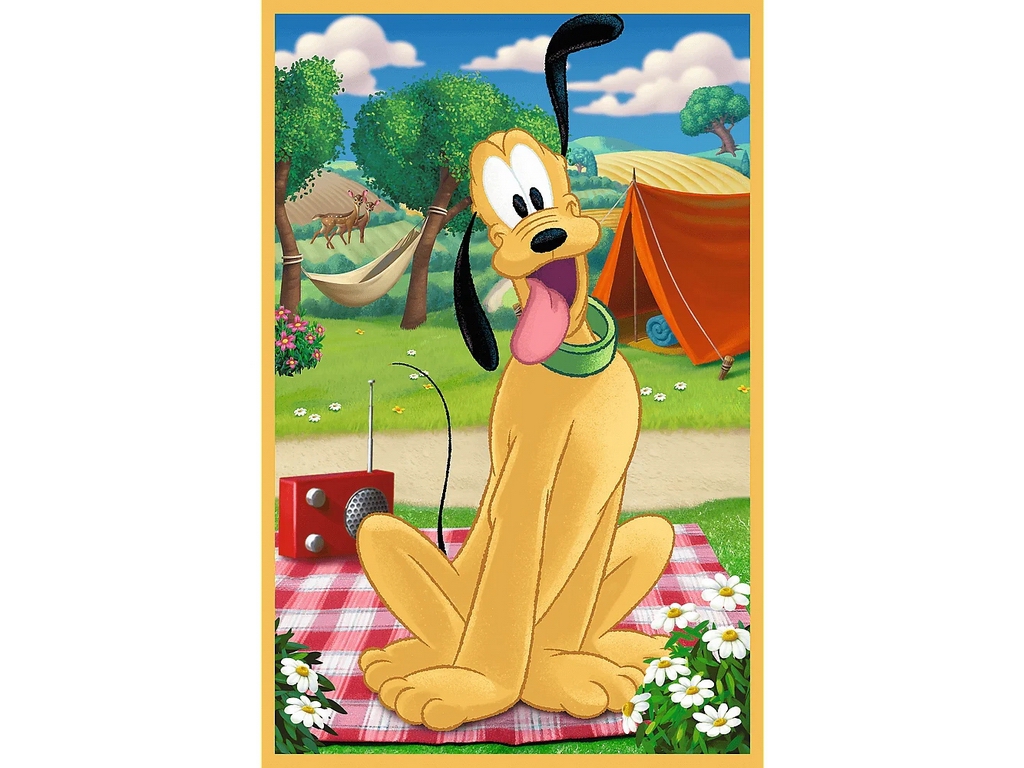 Пазли 3 в 1 Trefl Mickey and Friends Миша на святі, 3х50 елементів