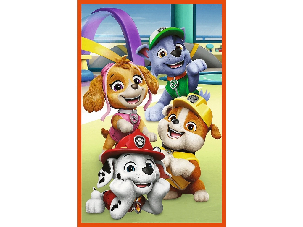 Пазли 3 в 1 Trefl Paw Patrol Собача банда,  3х80 елементів