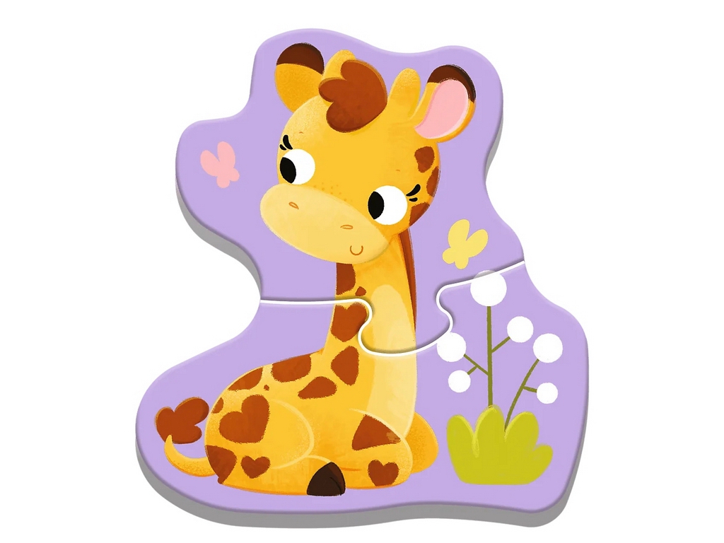 Пазли для найменших Trefl Baby Classic Дитинчата тварин, 2, 3, 4, 5 елементів