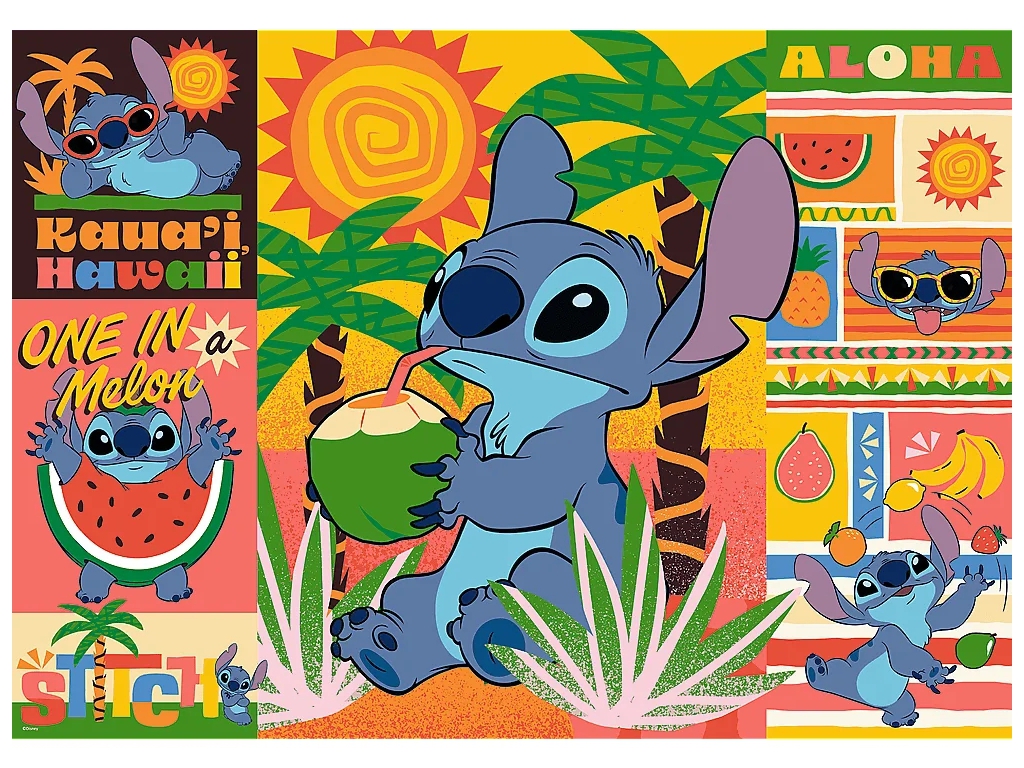 Пазли Trefl Lilo and Stitch Канікули зі Стічем, 500 елементів