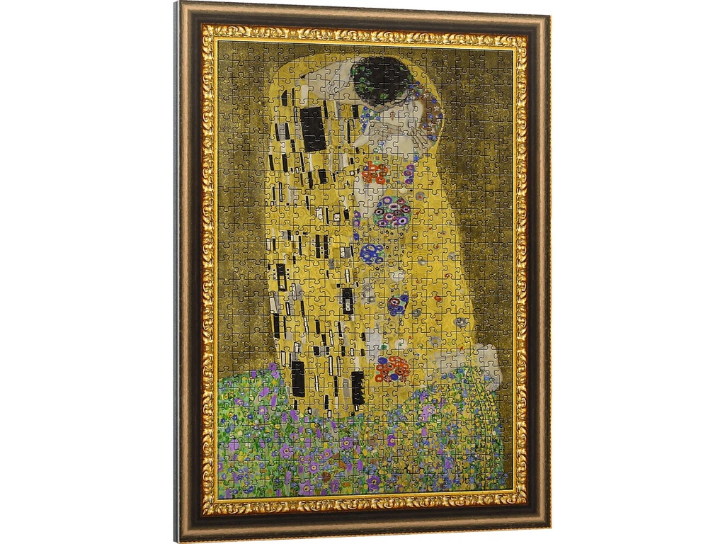 Пазли Trefl Art Поцілунок Густав Клімт, 500 елементів