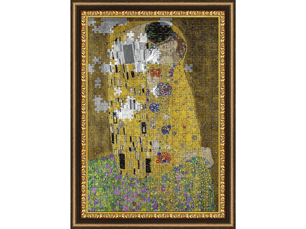 Пазли Trefl Art Поцілунок Густав Клімт, 500 елементів