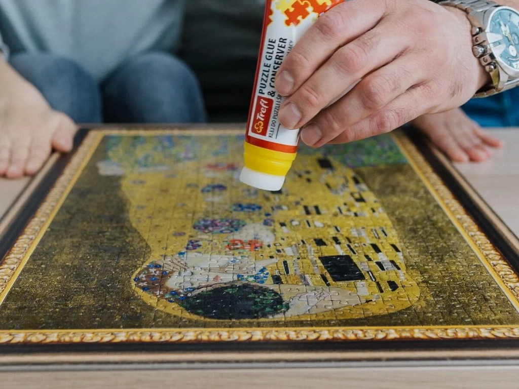 Пазли Trefl Art Поцілунок Густав Клімт, 500 елементів
