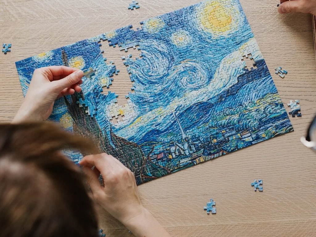 Пазли Trefl Art Зоряна ніч, 500 елементів