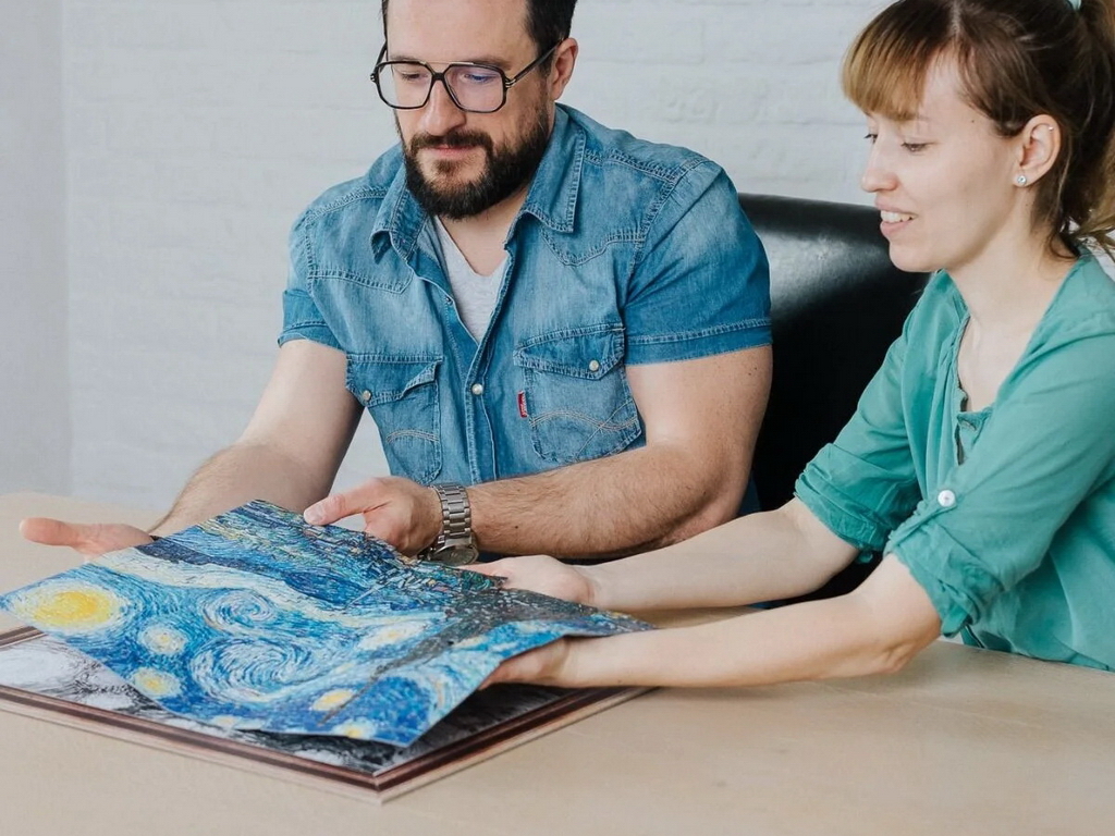 Пазли Trefl Art Зоряна ніч, 500 елементів
