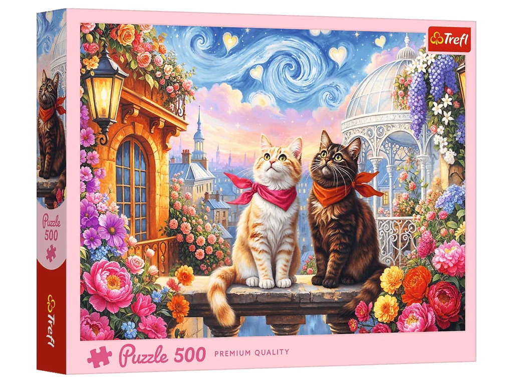 Пазли Trefl Закохані котики, 500 елементів