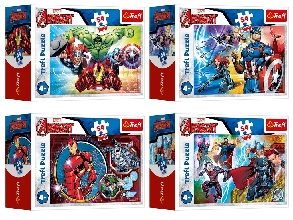 Пазли Trefl Mini The Avengers Герої, 54 елементи