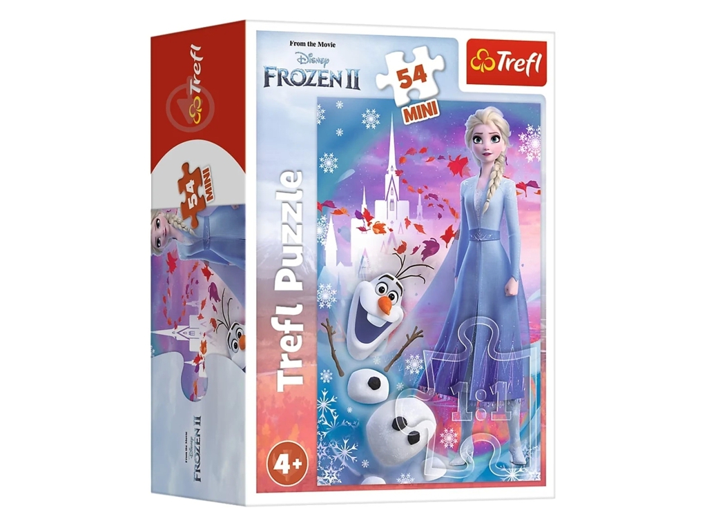 Пазли Trefl Mini Світ Анни та Ельзи, 54 елементи, Trefl 19640