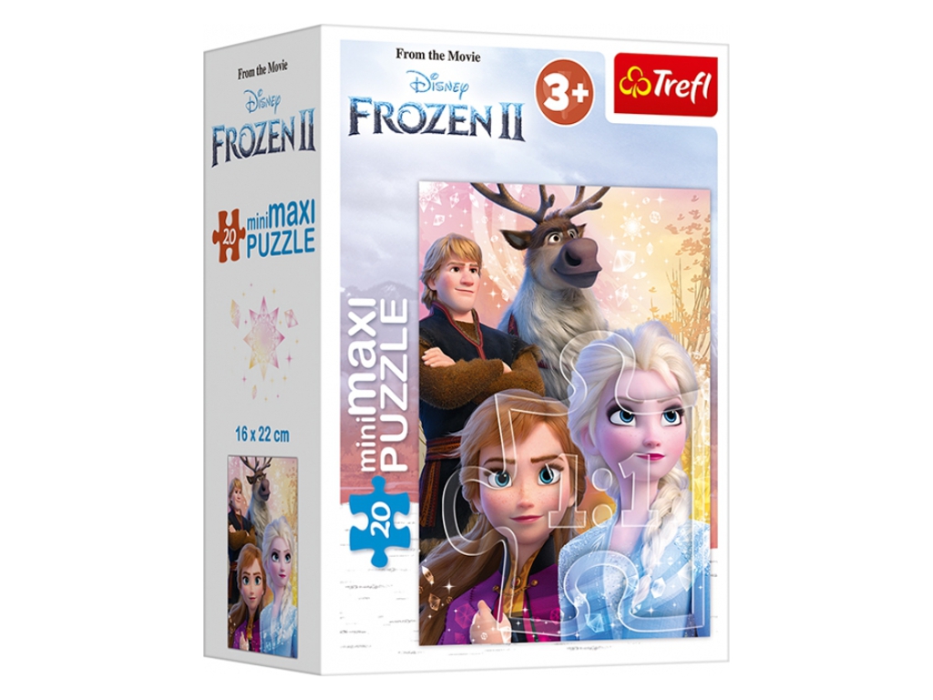 Пазли Trefl Frozen Дружба в крижаній землі, 20 елементів, Trefl 21083