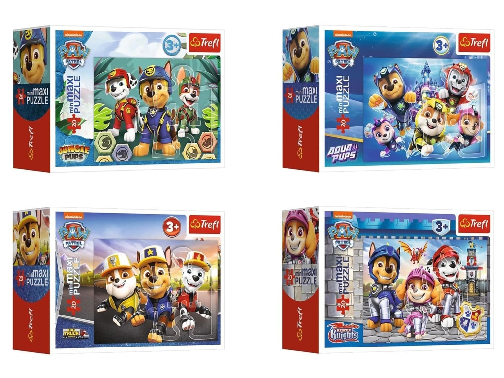 Пазли Trefl Mini Maxi Paw Patrol Щасливі собаки, 20 елементів
