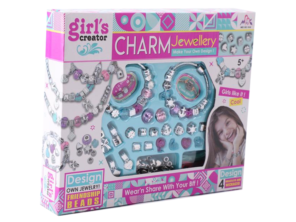 Игровой набор Girl's Creator для создания шарм-браслетов и подвесок